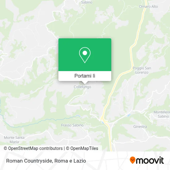 Mappa Roman Countryside
