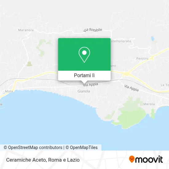 Mappa Ceramiche Aceto