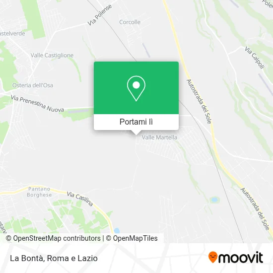 Mappa La Bontà