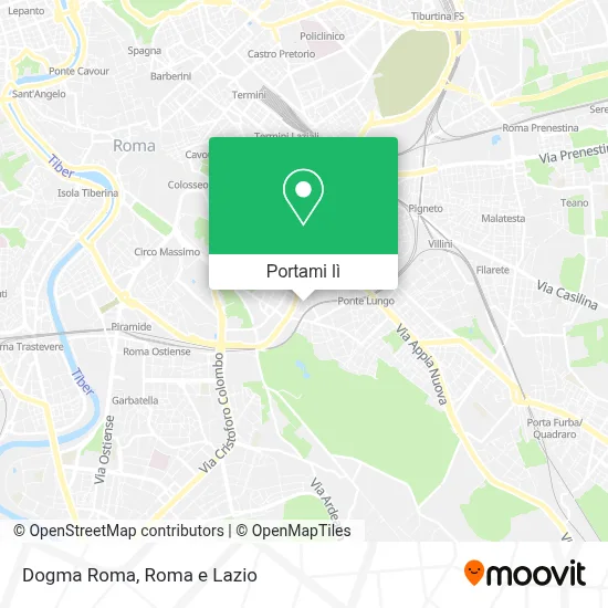 Mappa Dogma Roma