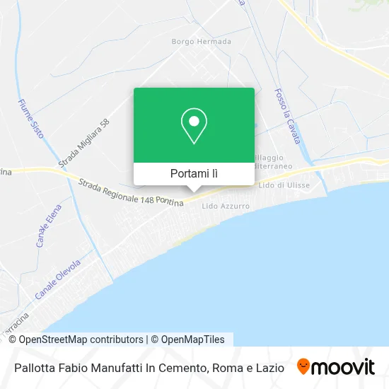 Mappa Pallotta Fabio Manufatti In Cemento