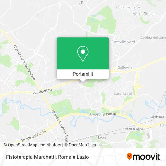 Mappa Fisioterapia Marchetti