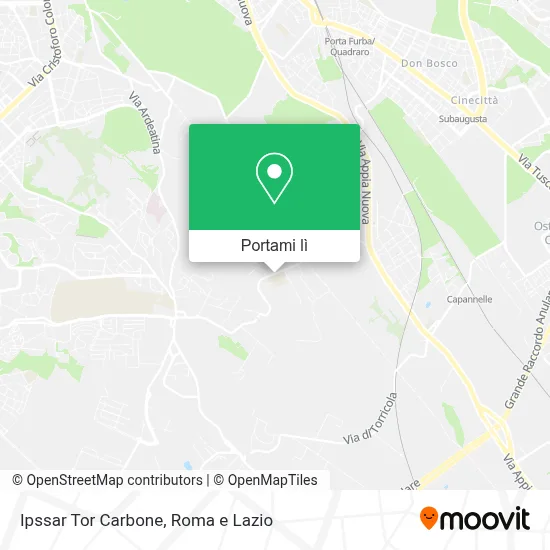 Mappa Ipssar Tor Carbone