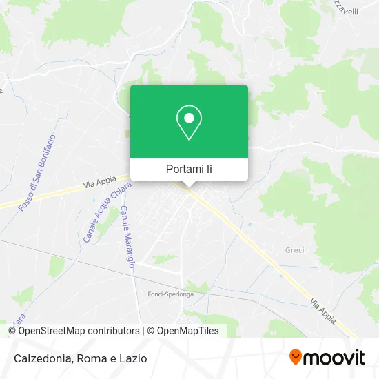 Mappa Calzedonia
