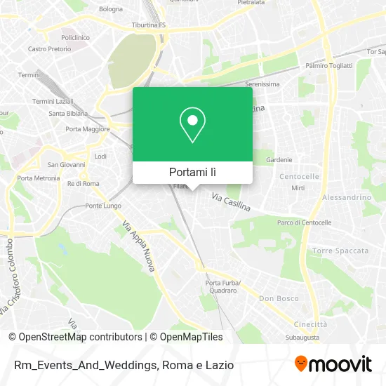 Mappa Rm_Events_And_Weddings
