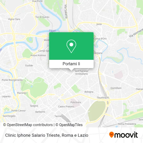 Mappa Clinic Iphone Salario Trieste
