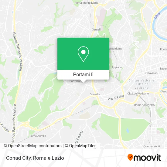 Mappa Conad City