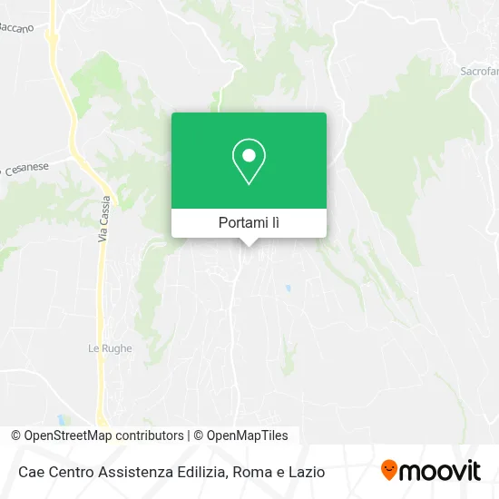 Mappa Cae Centro Assistenza Edilizia