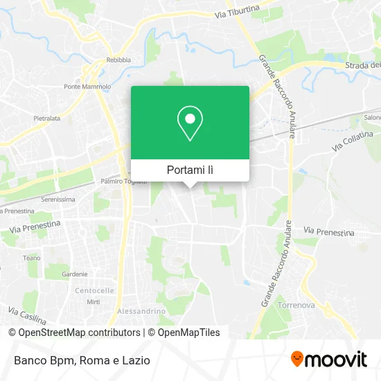 Mappa Banco Bpm