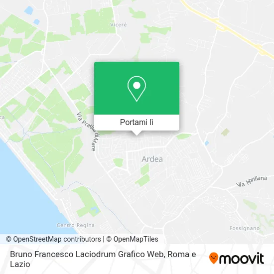 Mappa Bruno Francesco Laciodrum Grafico Web