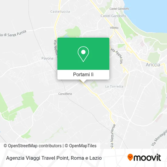 Mappa Agenzia Viaggi Travel Point