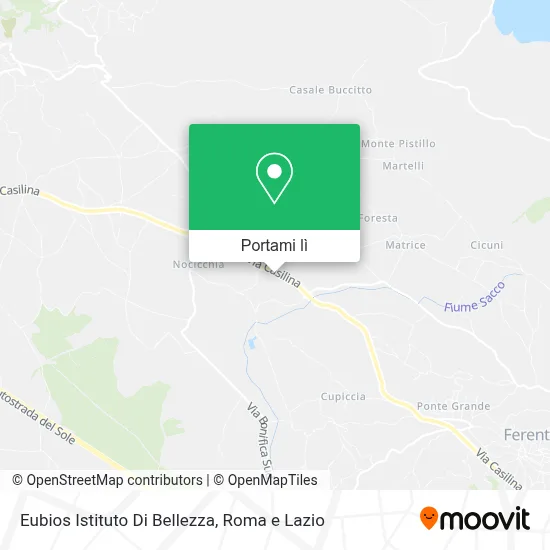 Mappa Eubios Istituto Di Bellezza