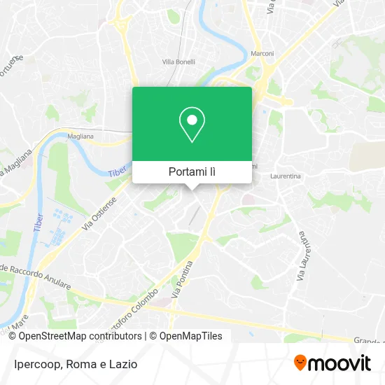 Mappa Ipercoop