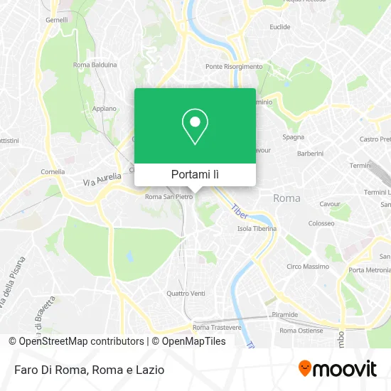 Mappa Faro Di Roma