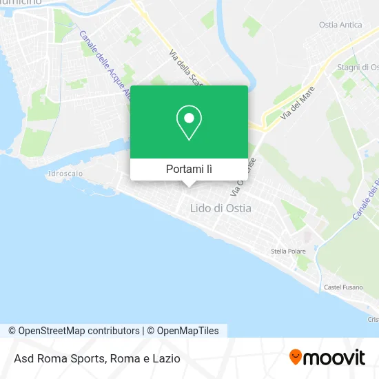 Mappa Asd Roma Sports