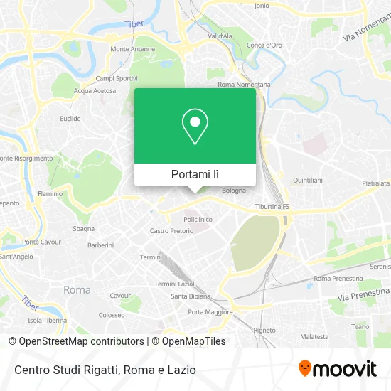 Mappa Centro Studi Rigatti