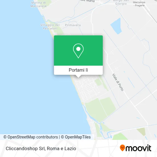 Mappa Cliccandoshop Srl