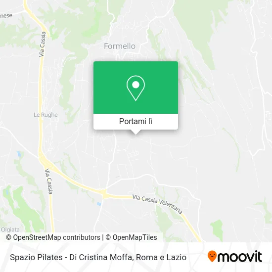Mappa Spazio Pilates - Di Cristina Moffa