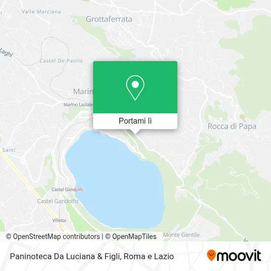 Mappa Paninoteca Da Luciana & Figli
