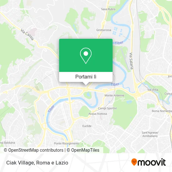 Mappa Ciak Village