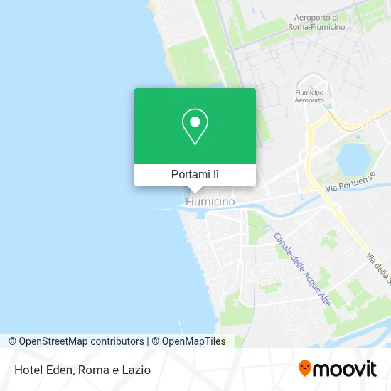 Mappa Hotel Eden