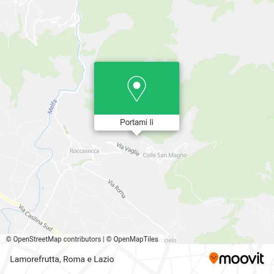 Mappa Lamorefrutta