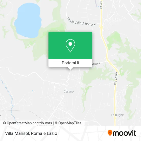 Mappa Villa Marisol