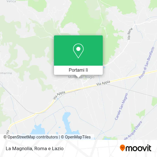Mappa La Magnolia
