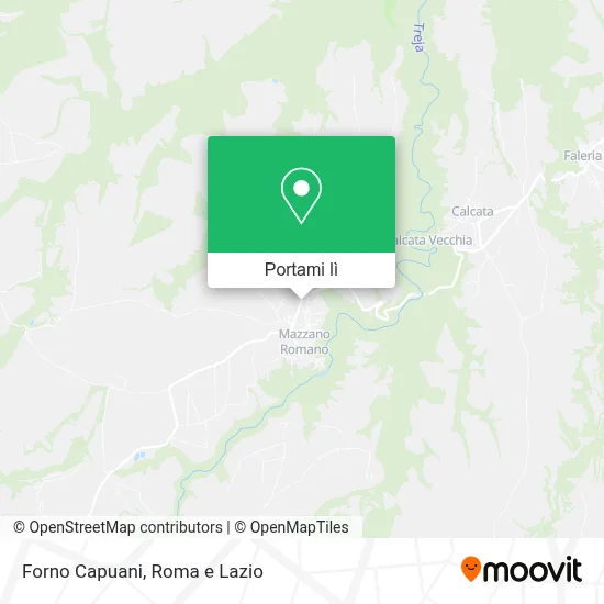 Mappa Forno Capuani
