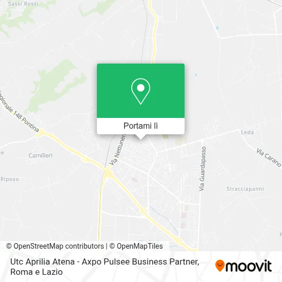 Mappa Utc Aprilia Atena - Axpo Pulsee Business Partner