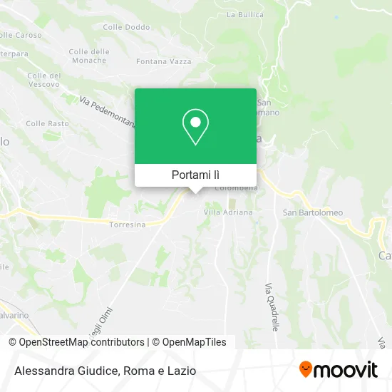 Mappa Alessandra Giudice
