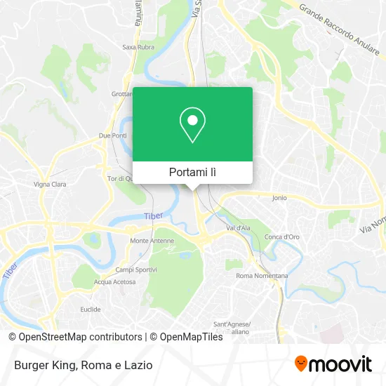 Mappa Burger King
