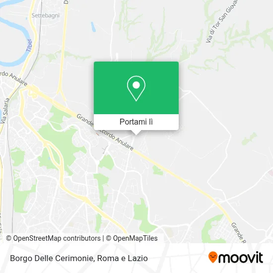 Mappa Borgo Delle Cerimonie