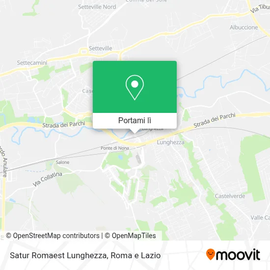 Mappa Satur Romaest Lunghezza