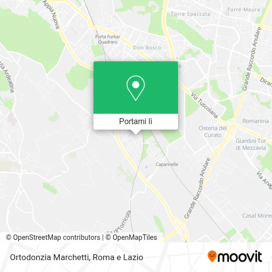 Mappa Ortodonzia Marchetti
