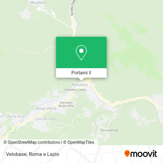 Mappa Velobase