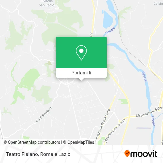 Mappa Teatro Flaiano