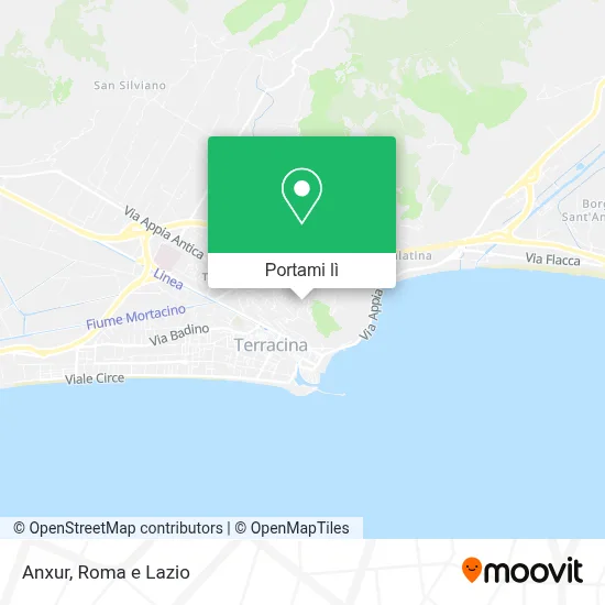 Mappa Anxur