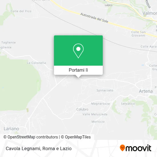 Mappa Cavola Legnami