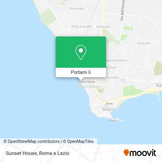 Mappa Sunset House