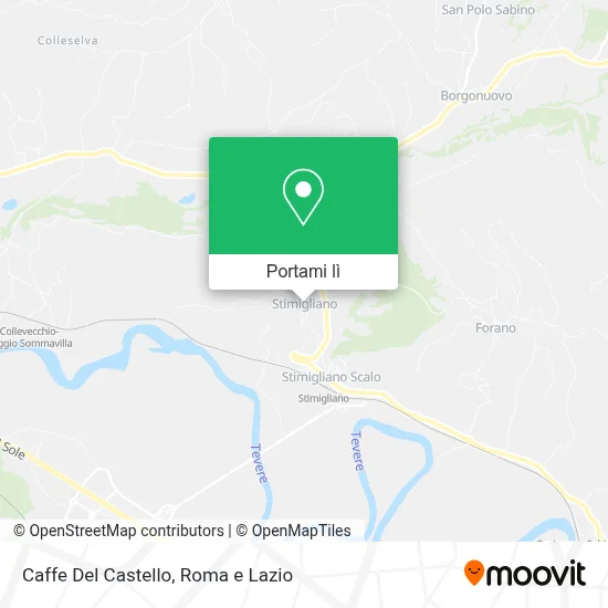 Mappa Caffe Del Castello