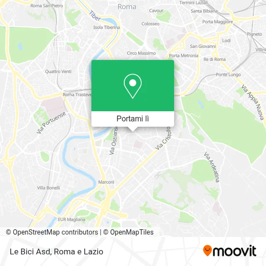 Mappa Le Bici Asd