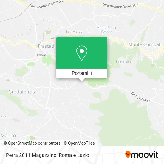 Mappa Petra 2011 Magazzino