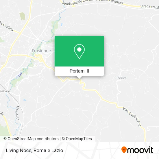 Mappa Living Noce