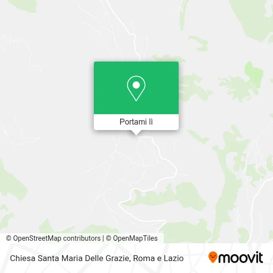 Mappa Chiesa Santa Maria Delle Grazie
