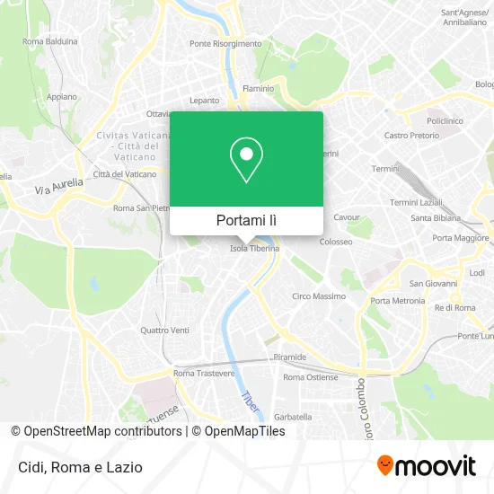 Mappa Cidi