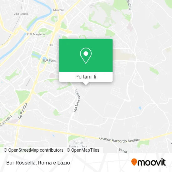 Mappa Bar Rossella