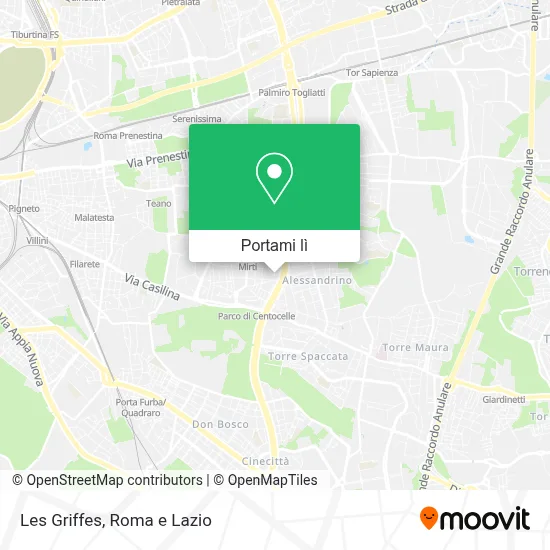 Mappa Les Griffes