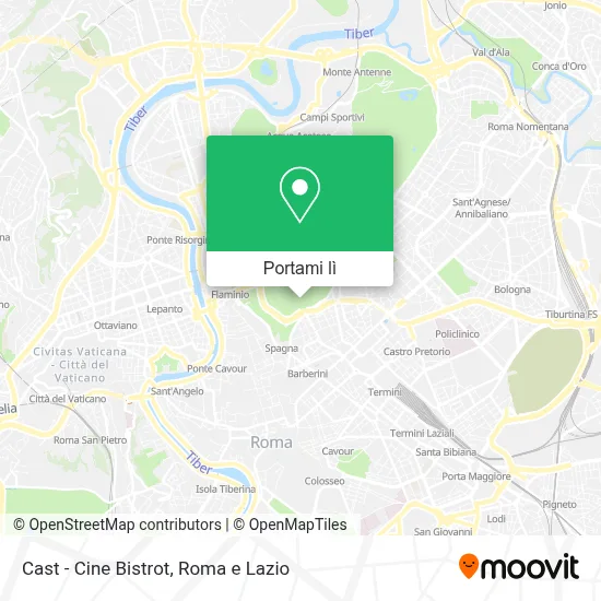 Mappa Cast - Cine Bistrot