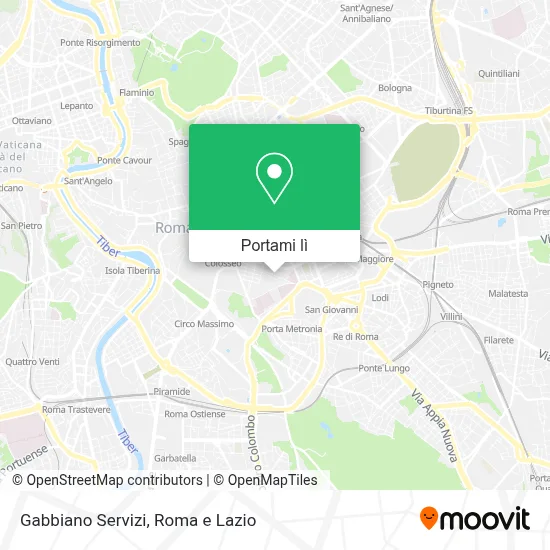 Mappa Gabbiano Servizi